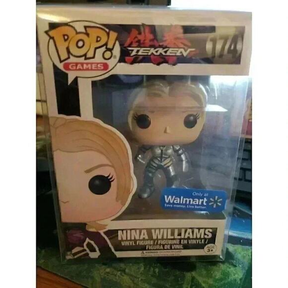 Funko Pop! Games: Tekken - Nina Williams Vinyl Figure #174 (Walmart Exclusive) - Picture 1 of 6